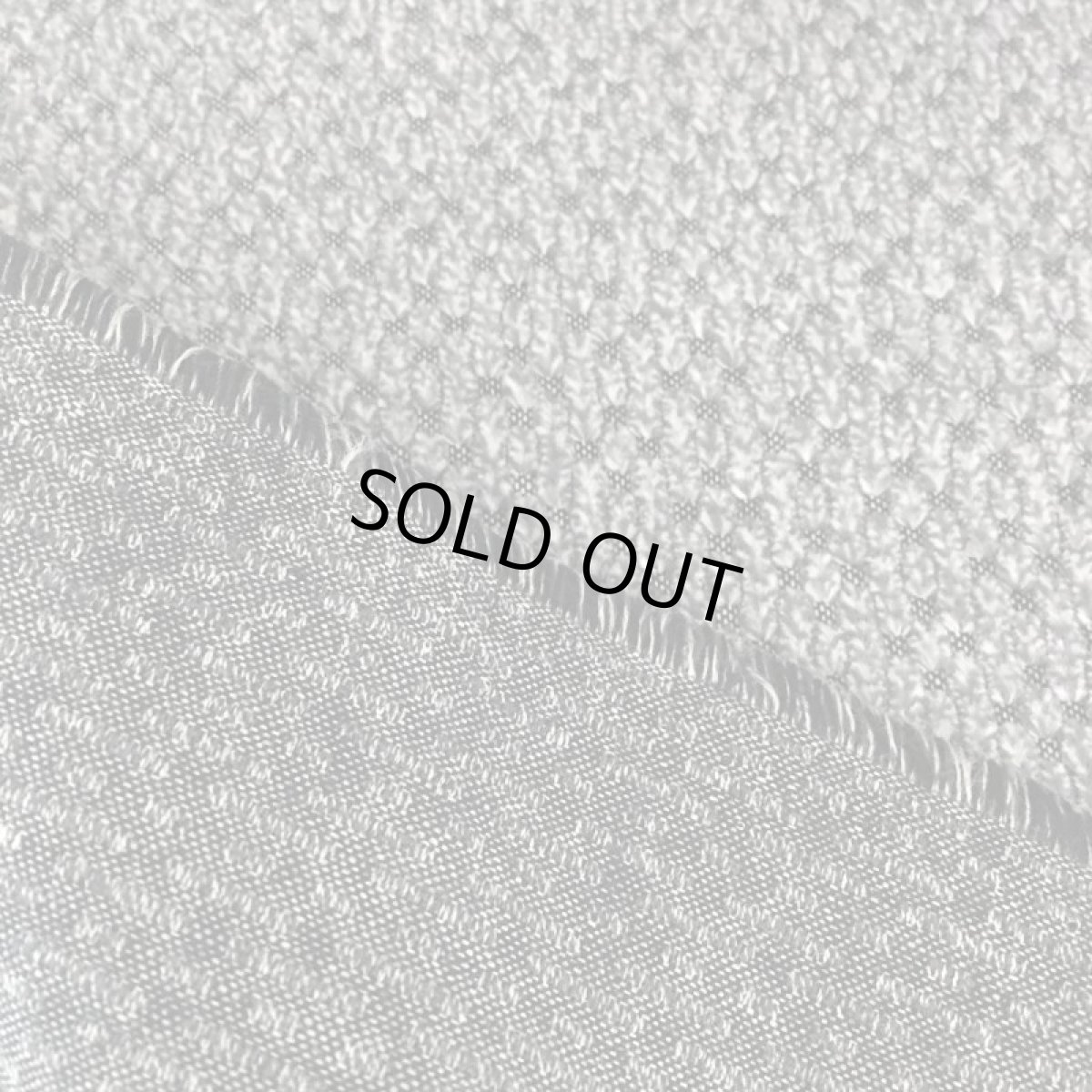 画像5: NO.7　先染めBECCOコーデュロイ木の幹柄　グレー×きなり【在庫限り特別価格】 (5)