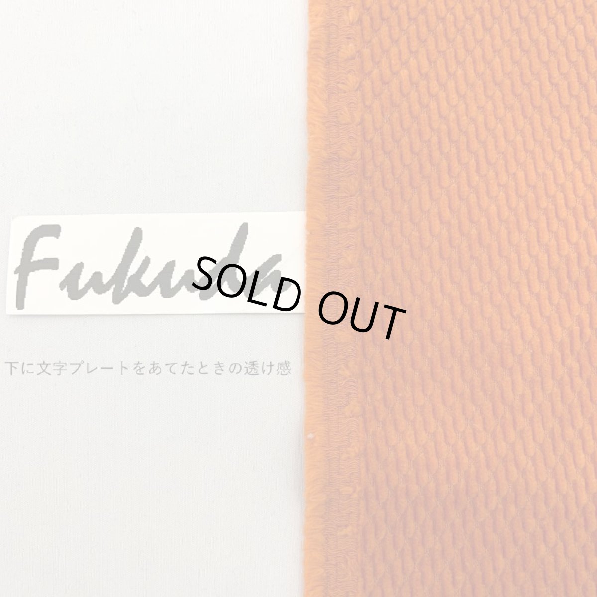 画像4: NO.142　BECCOコーデュロイ　Dwarf　Trace　オレンジ (4)