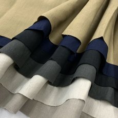 画像1: 【新色入荷】H-003 ヘンプ40番手平織りソフト　6color (1)