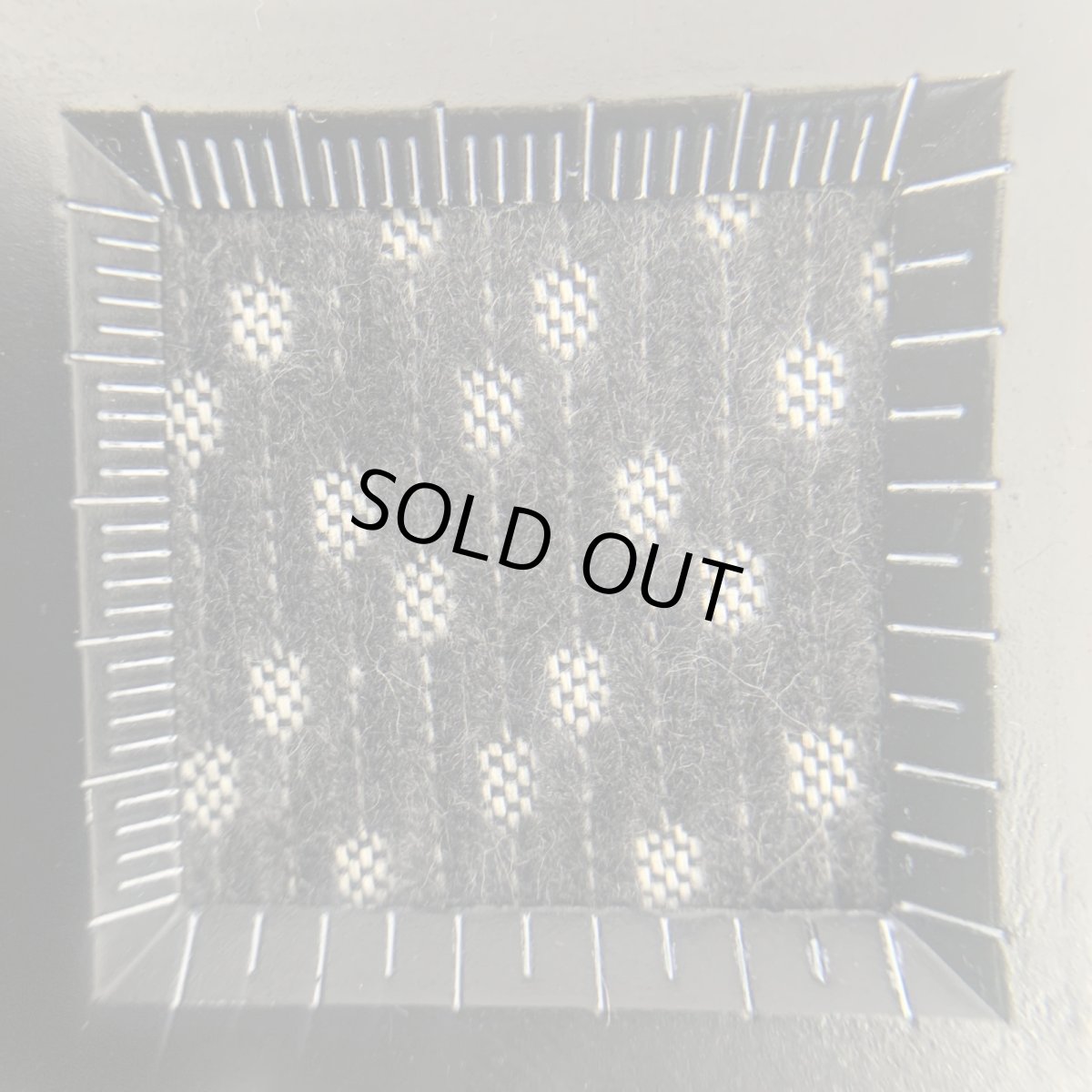 画像10: NO.153 先染めBECCOコーデュロイ　CHECK　チャコール【在庫限り限定】 (10)