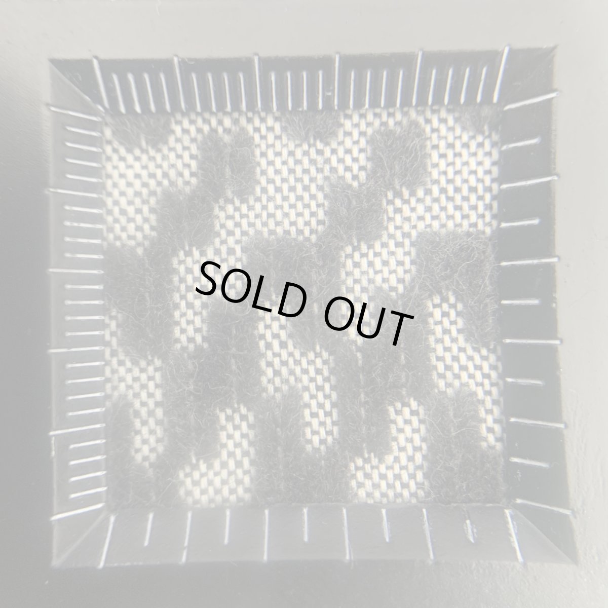 画像9: NO.153 先染めBECCOコーデュロイ　CHECK　チャコール【在庫限り限定】 (9)