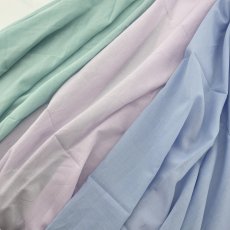 画像1: 【マルシャン限定】120番手ローン　ラベンダー/ティファニーブルー/サックスブルー (1)