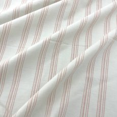 画像5: 【3mカット　マルシャン限定】60番手先染めボーダーストライプ　2936ミントグレー×オレンジ (5)