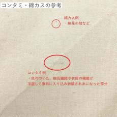 画像5: NO.168　コットンカポックサテン　生成り (5)