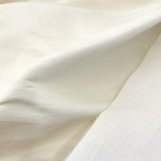 画像7: NO.162　綿和紙サテン1/20　生成り (7)