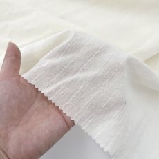 画像3: NO.164　綿和紙ストライプ　生成り (3)