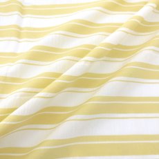 画像9: NO.171 先染めボーダーストライプ　twill イエローホワイト (9)