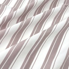 画像1: NO.171 先染めボーダーストライプ　twill 　ベージュピンクホワイト (1)