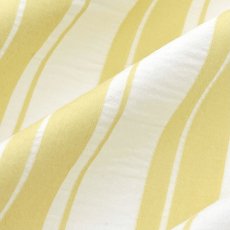 画像3: NO.171 先染めボーダーストライプ　twill イエローホワイト (3)