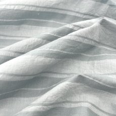 画像7: NO.172　先染めボーダーストライプ　twill 　ブルーグレー (7)