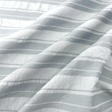 画像3: NO.172　先染めボーダーストライプ　twill 　ブルーグレー (3)
