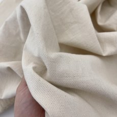 画像10: NO.170　綿麻ダブルフェイスクロス　生成り（染め可能） (10)