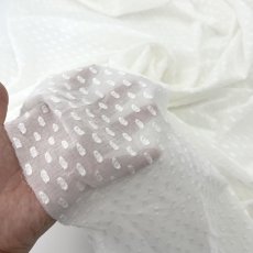 画像2: NO.175　スノーカット100/1ボイルローン　染め可能 (2)