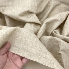 画像11: NO.170　綿麻ダブルフェイスクロス　生成り（染め可能） (11)