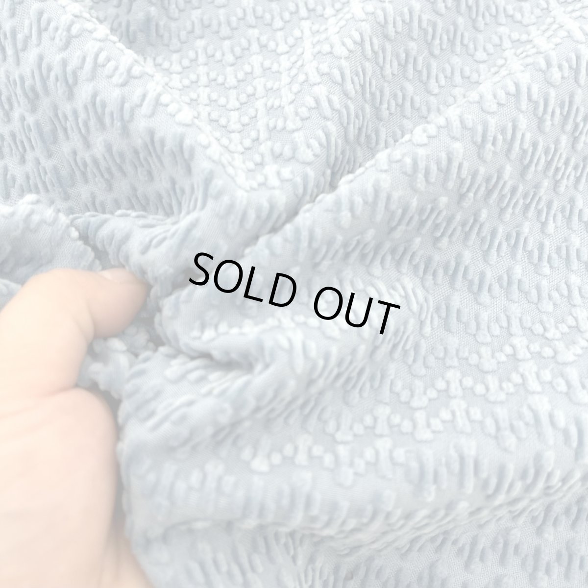 画像5: 【マルシャン限定2ｍまで】BECCOコーデュロイ　　サックスブルー5169 (5)