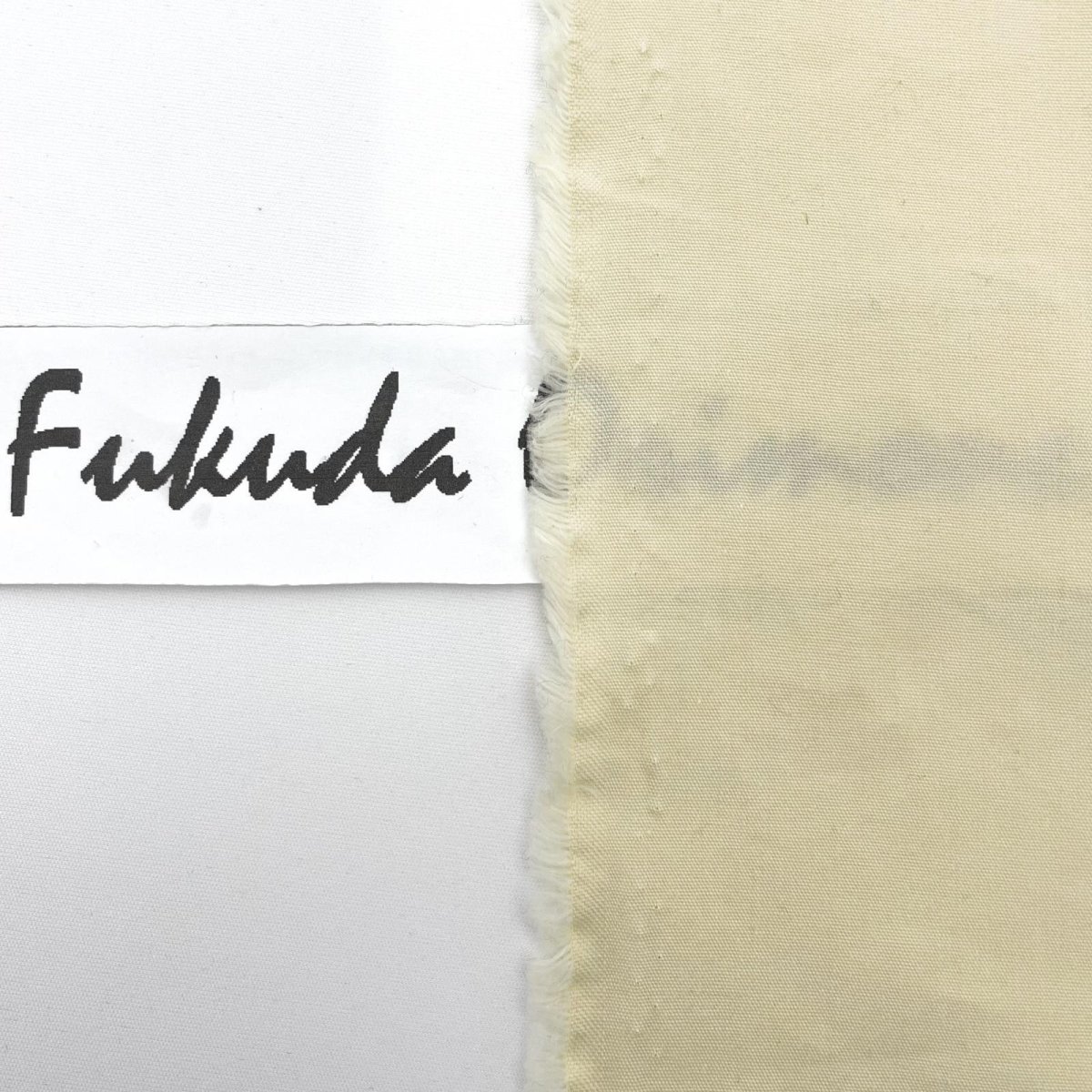 画像5: 【マルシャン限定】20番手平織コットン　バターイエロー (5)