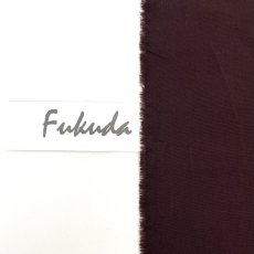 画像4: 【マルシャン限定】20番手平織コットン　バーガンディー (4)